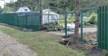 Распашные ворота